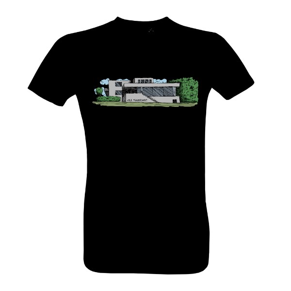 Tričko s potiskem Vila Tugendhat unisex tričko
